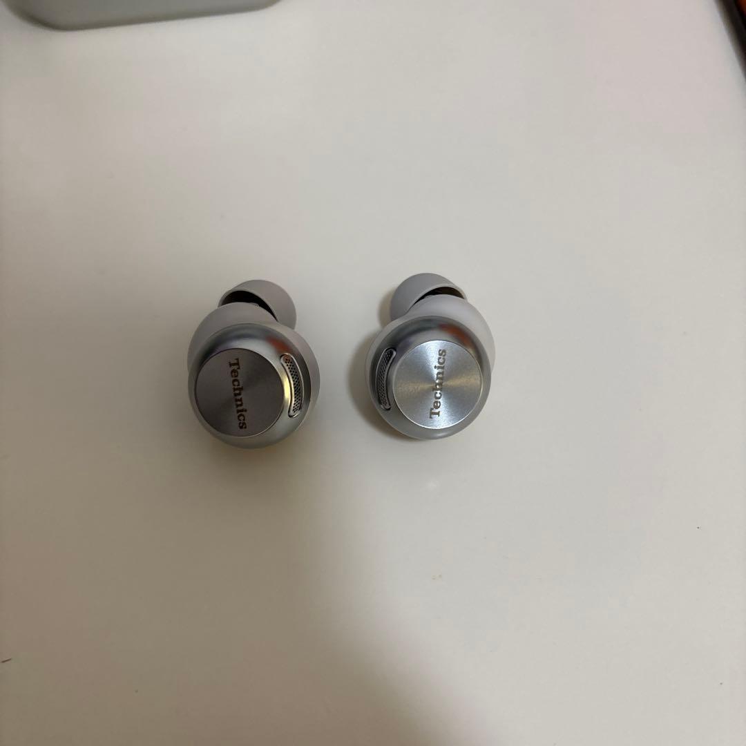 【ほほ未使用】Technics EAH-AZ100 ワイヤレスイヤホン シルバー