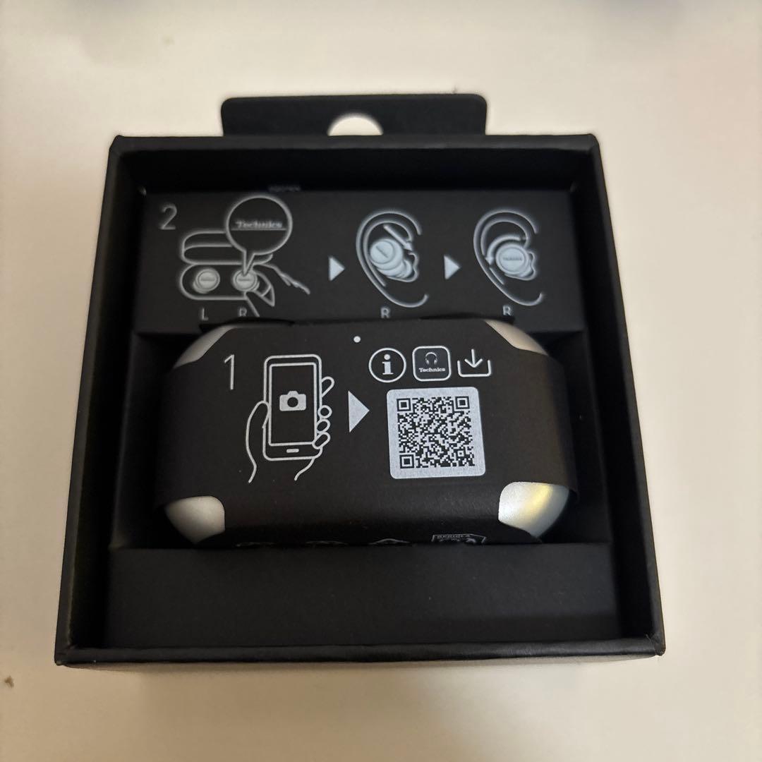 【ほほ未使用】Technics EAH-AZ100 ワイヤレスイヤホン シルバー