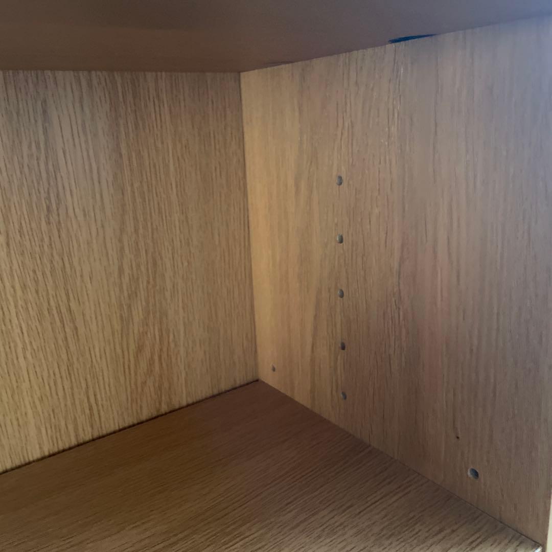無印良品 MUJI オーク材 薄型ラック ワイド小 ＋追加セットワイド