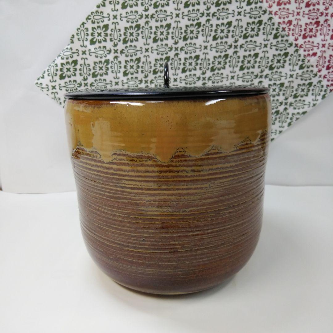 茶道具 水指 高取焼 鬼丸雪山