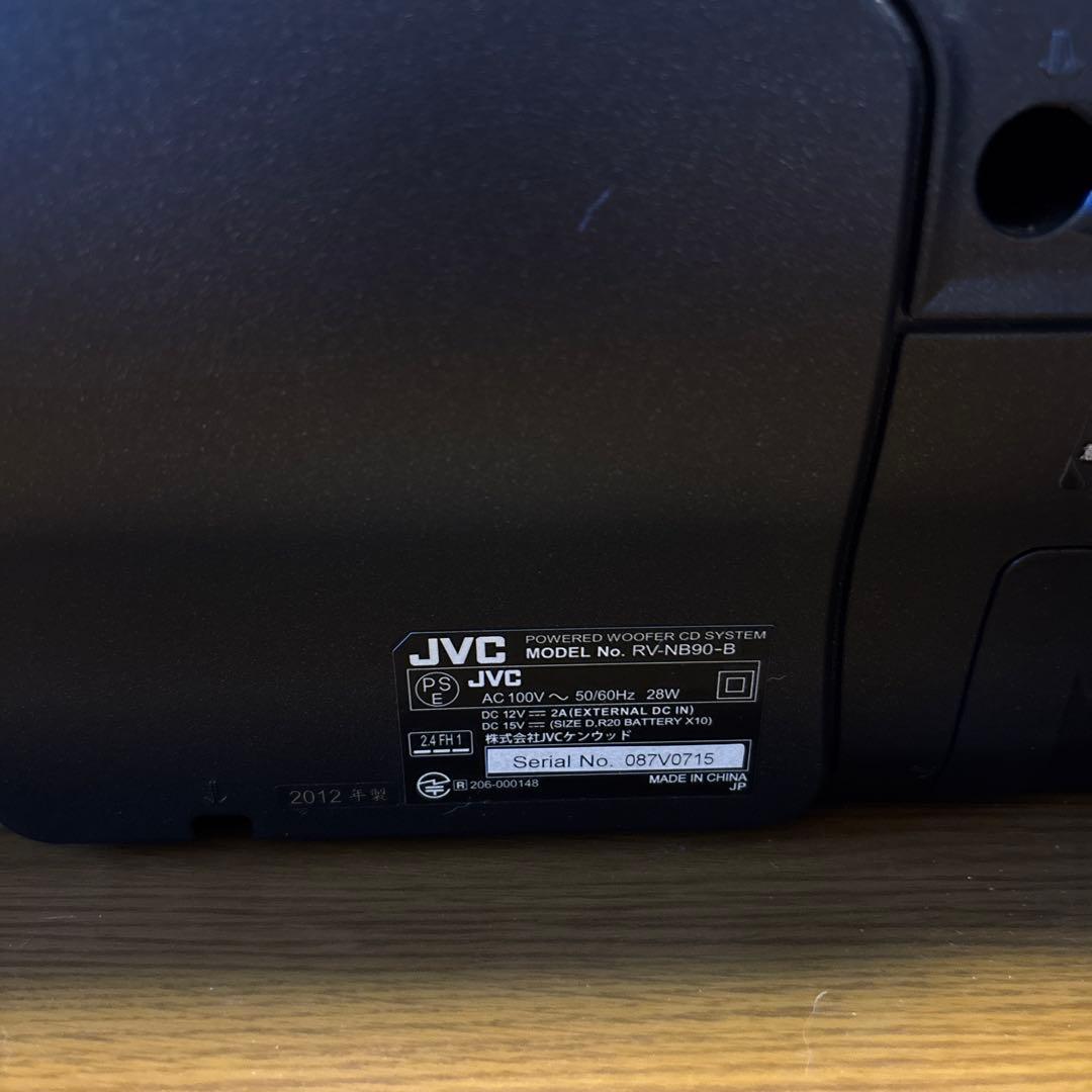 J V CパワーウーハーCDシステム MO DEＬNo.R V-N B90- B