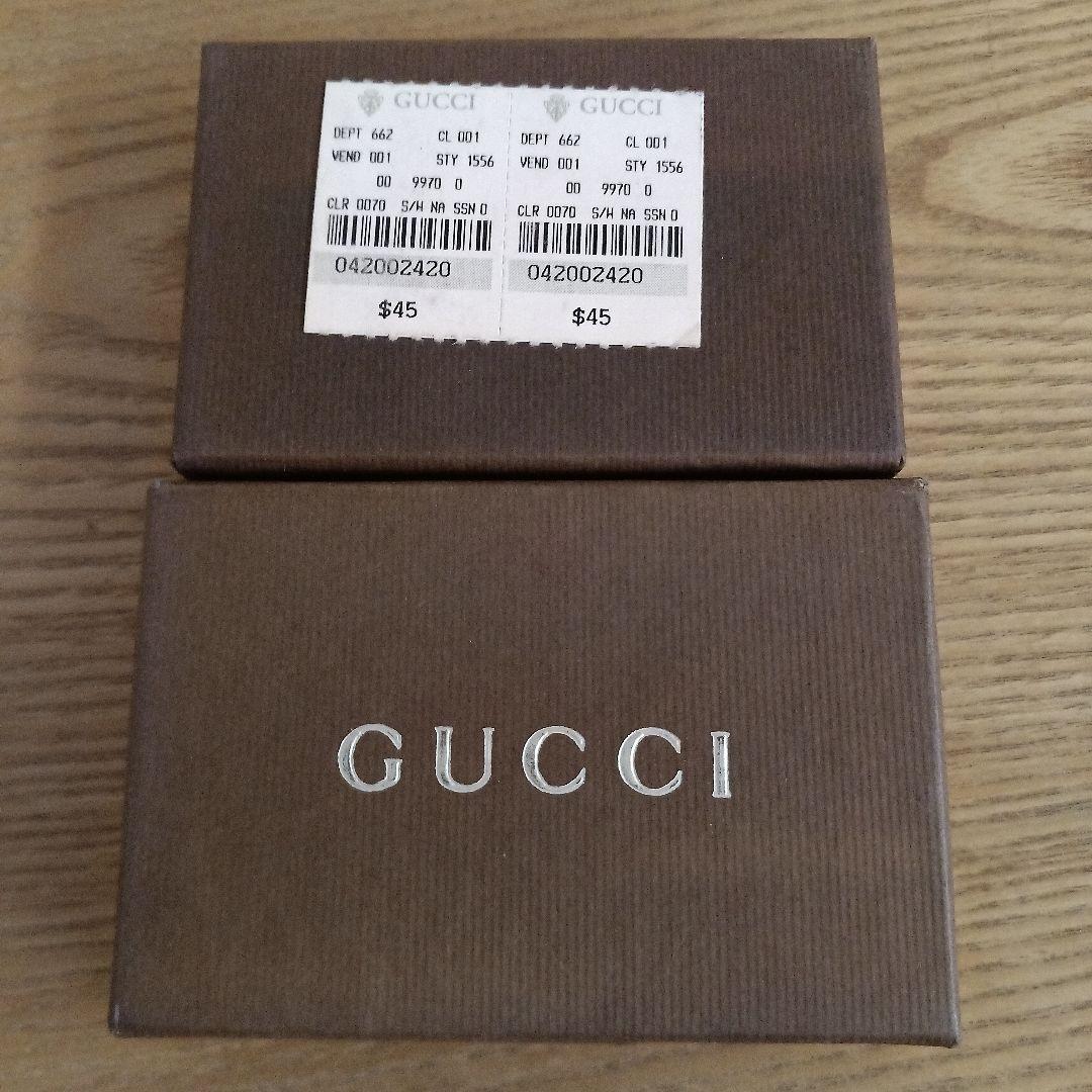 GUCCI ゴールドメタルキーホルダー