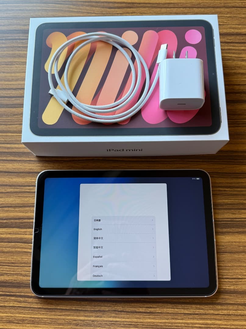 iPad mini 7(A17 Pro) 128GB セルラーAppleCare