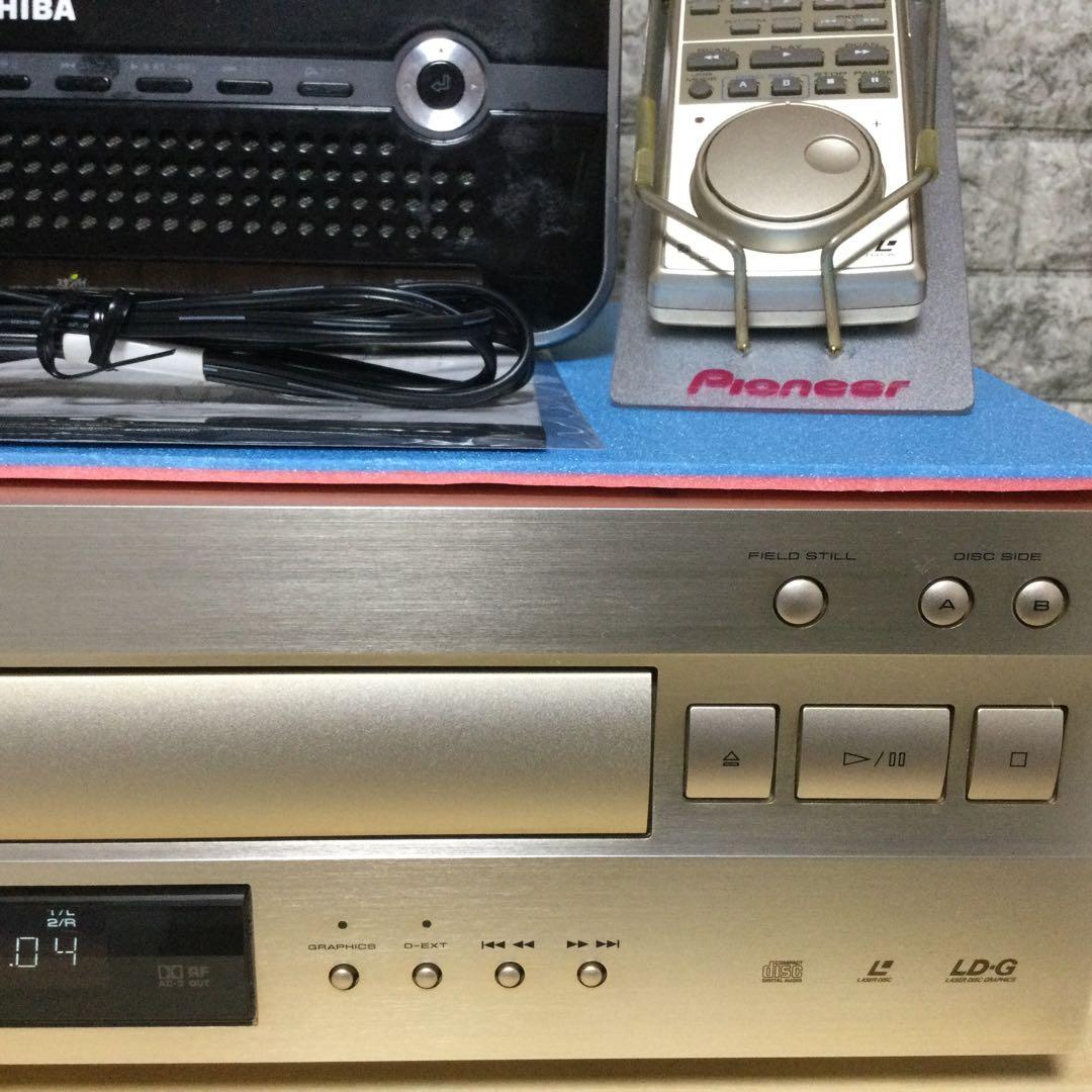 パイオニアLDプレーヤー高級モデル★CLD-R7G★メンテOH済み動作良好です。