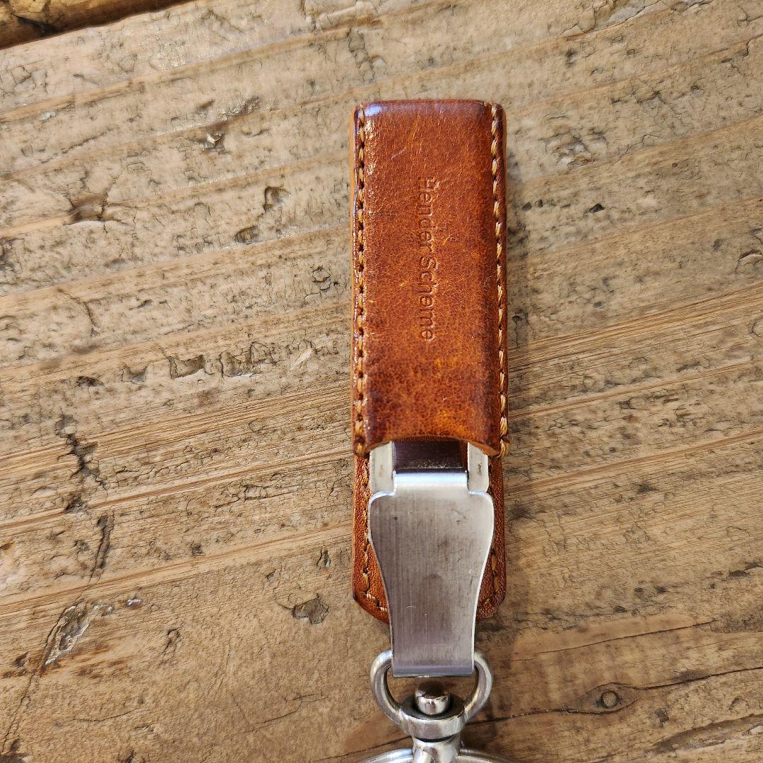 Hender scheme エンダースキーマ シルバー イエロー キーリング