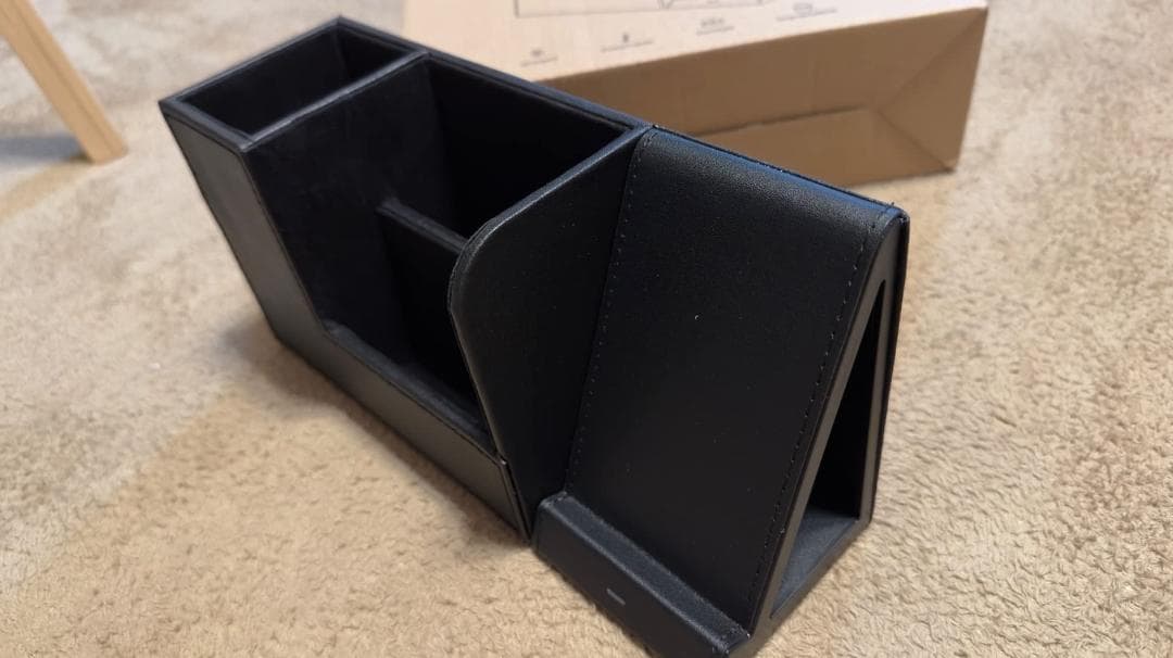 充電機能付き デスクオーガナイザー 多機能 卓上収納