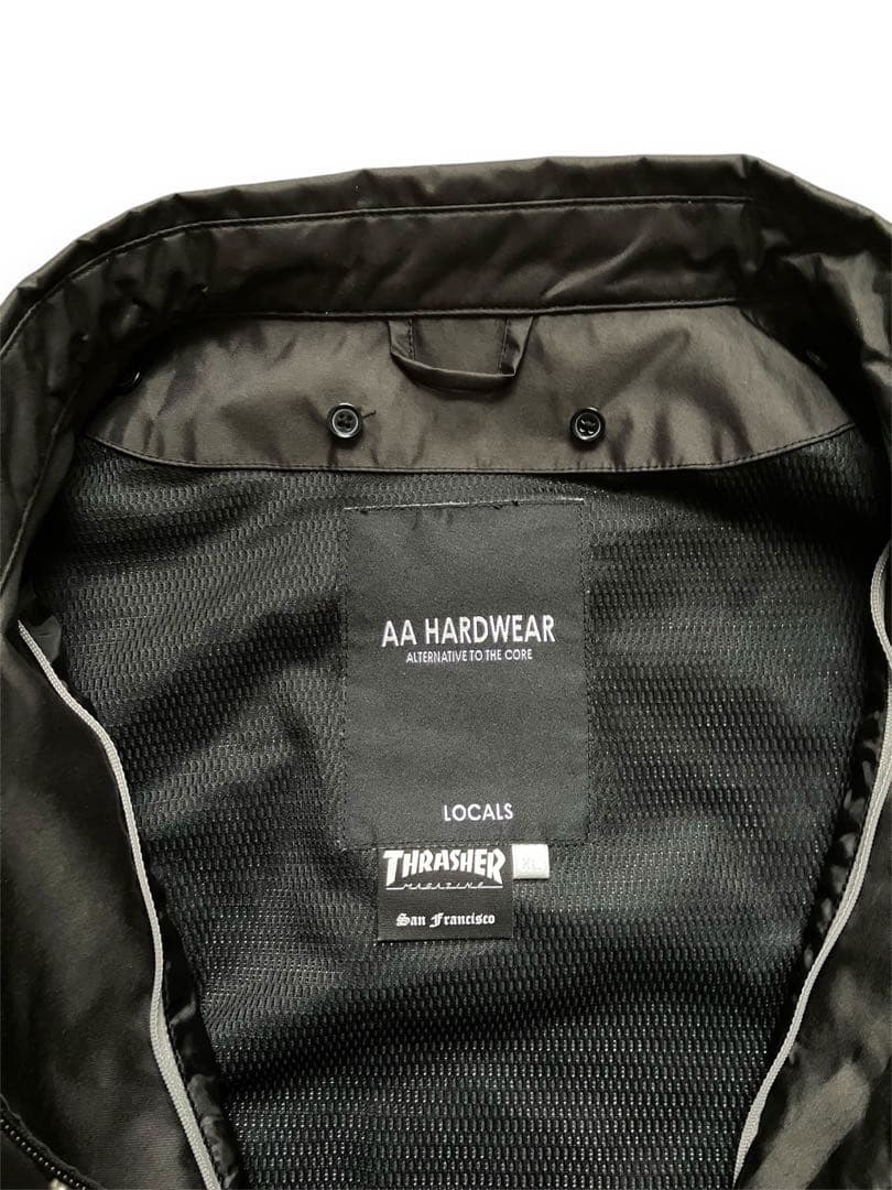 THRASHER AA HARDWEAR スノーボードジャケット ブラック