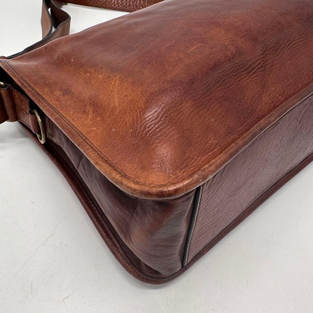 土屋鞄製造所 ガジェットツールボックス ショルダーバッグ レザー