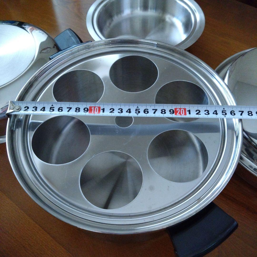 ステンレス製 蒸し器 せいろ