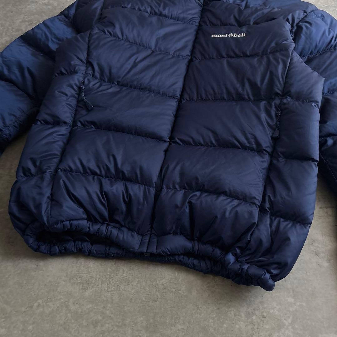 montbell モンベル【M】ライトアルパイン ダウンジャケット ネイビー