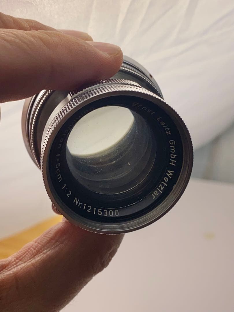や*ん様 summicron f=5cm 1:2 ジャンク　ライカレンズ　mマウ