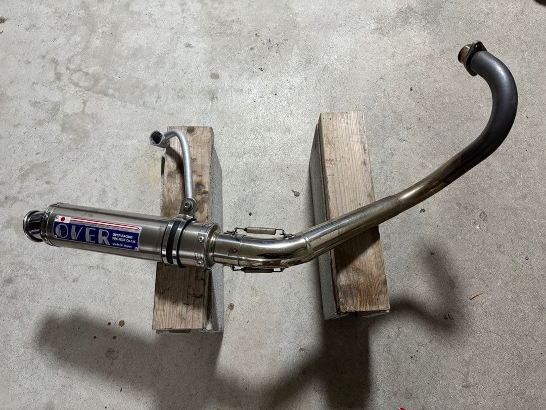 OVER マフラー ステンレス製 高性能