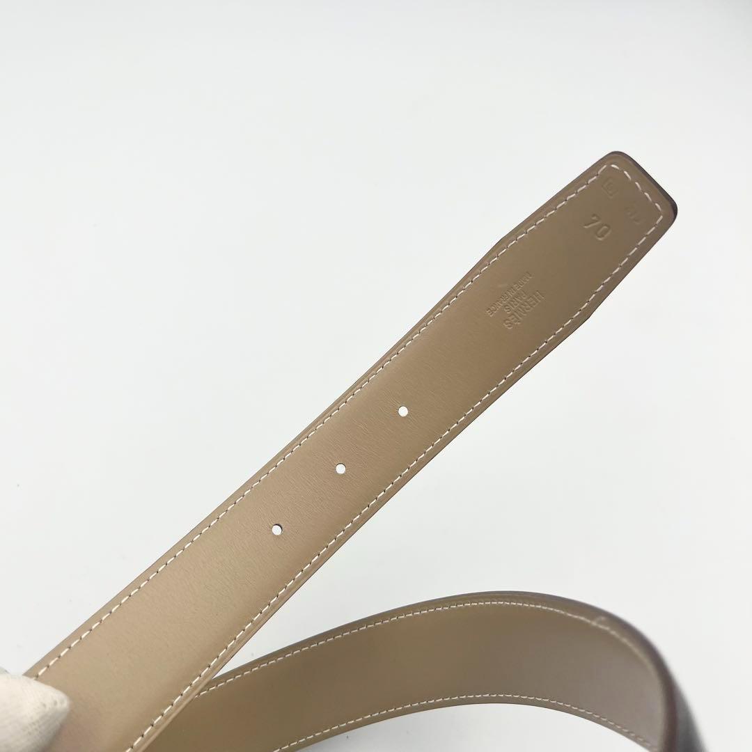 【未使用✨】HERMES ベルト コンスタンス マルジェラ期　70 リバーシブル