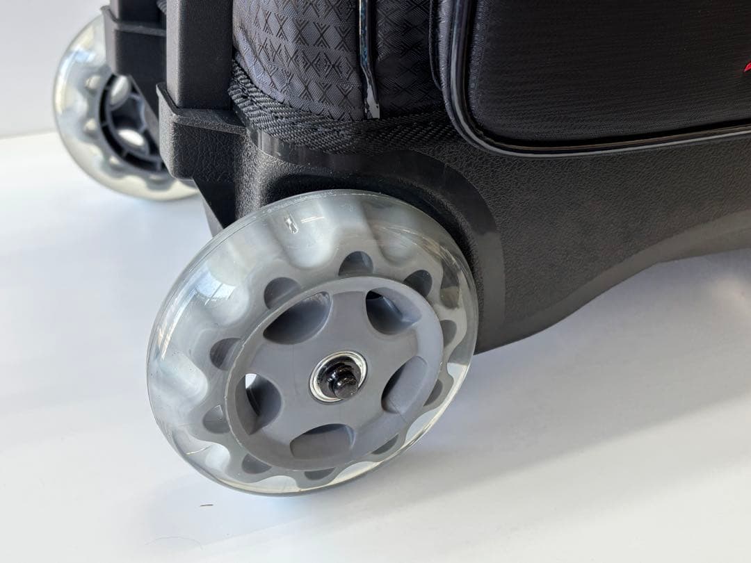 未使用 PRO-AM ボウリング キャリーバッグ ボール2個用 タイヤ付