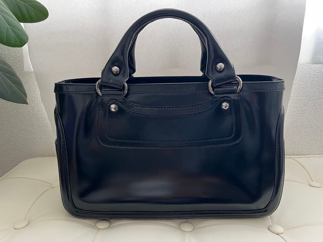 CELINE セリーヌ ブラック ブギーバッグ ハンドバック　ブラック