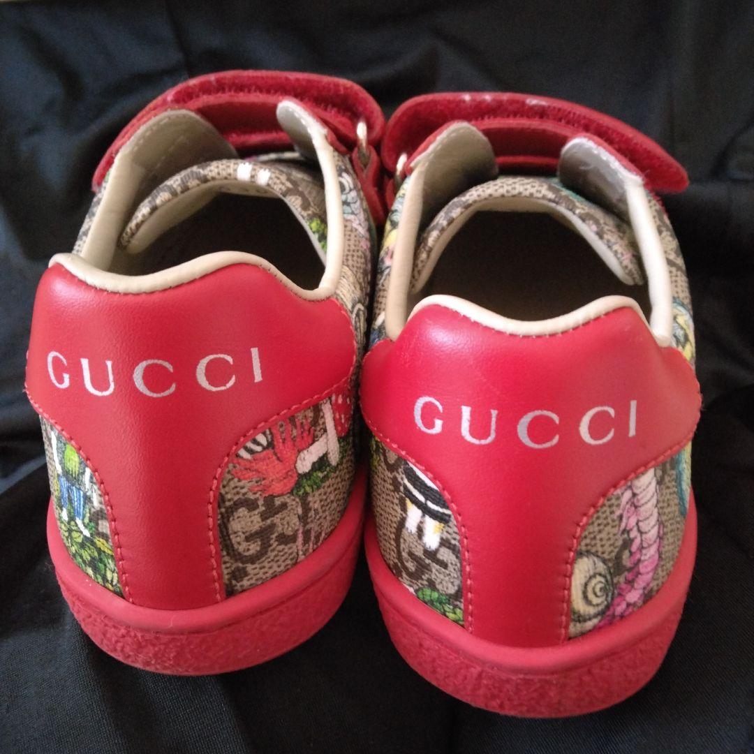 【美品】GUCCI キッズ　スニーカー　27(17.5～18)