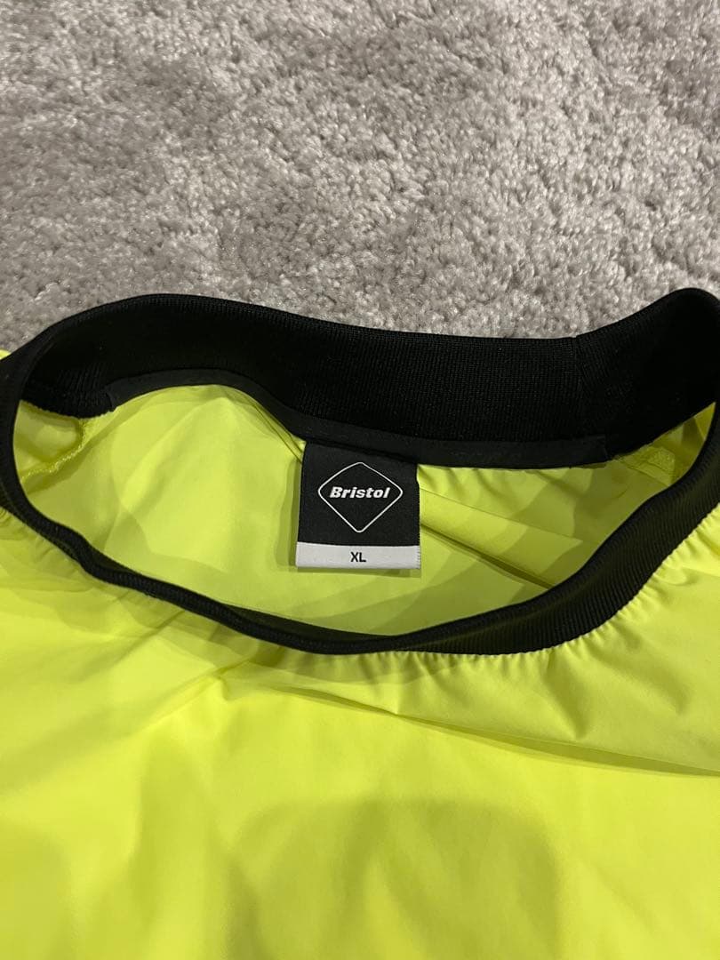 Bristol F.C.R.B. SS23ピステ ポケット付きXL 蛍光イエロー