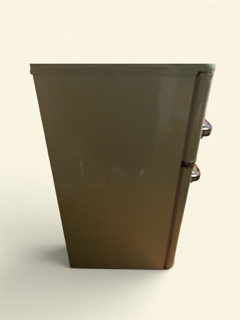 美品★レトロ風　冷蔵庫　ライトグリーン　一人暮らし81L PRR-082D-B