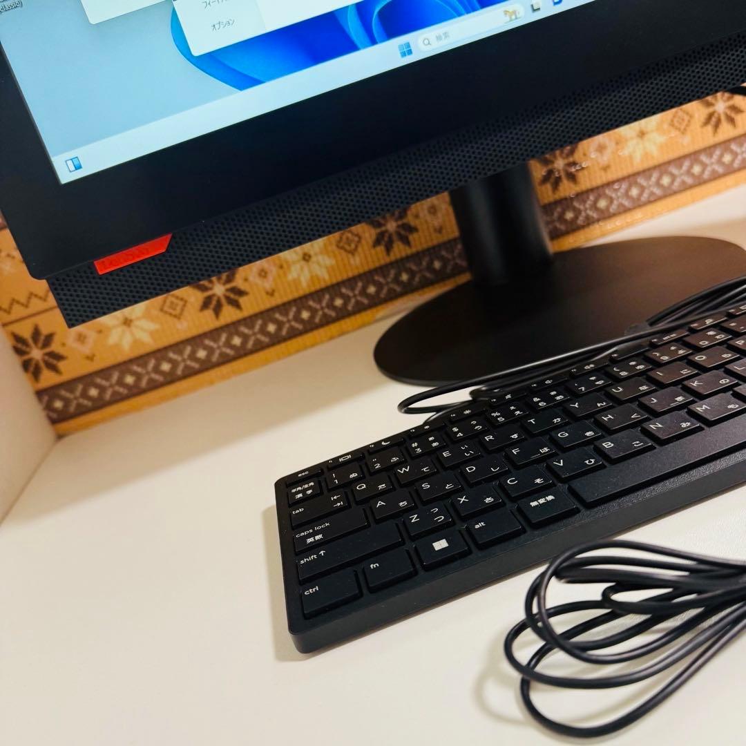 Y616 LENOVOデスクトップi5メモリ8G第7世代Win11オフィス付き