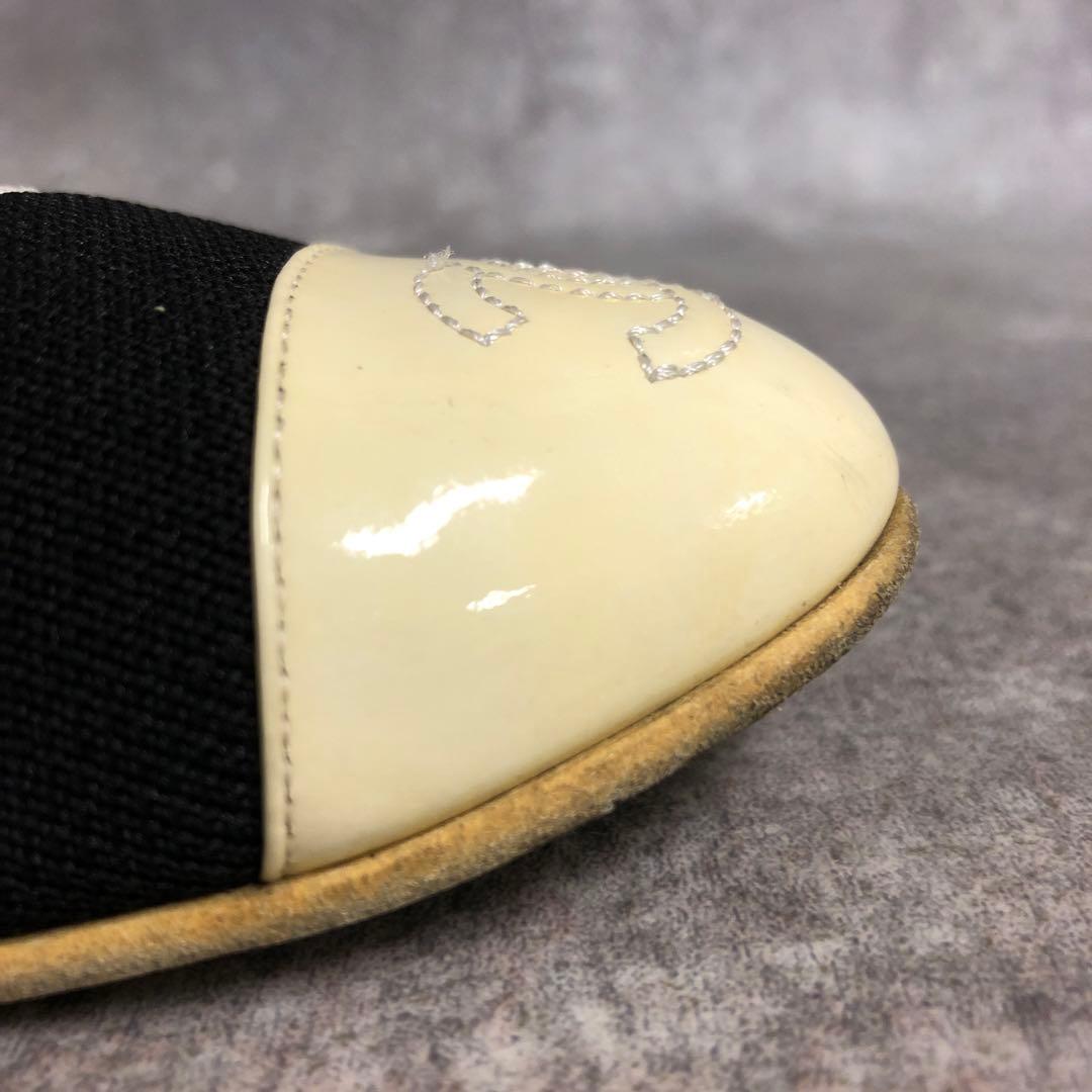■ CHANEL シャネル パンプス バレエシューズ G34350 ココマーク
