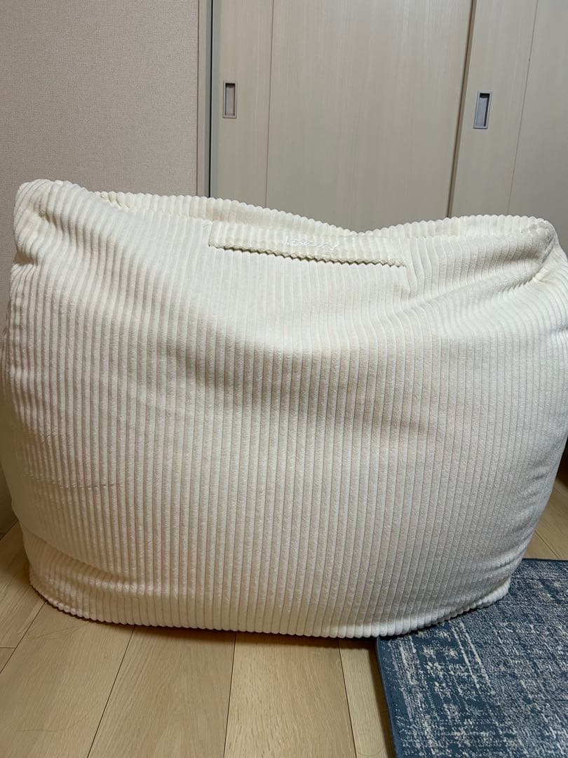 loosy ビーズソファー　アイボリー