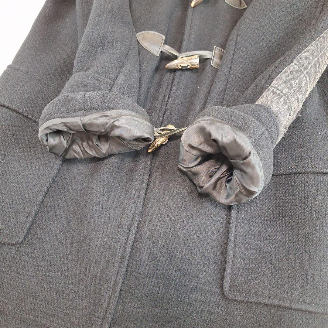 ヒステリックグラマー　デニムドッキング　ダッフルコート　ブラック　M