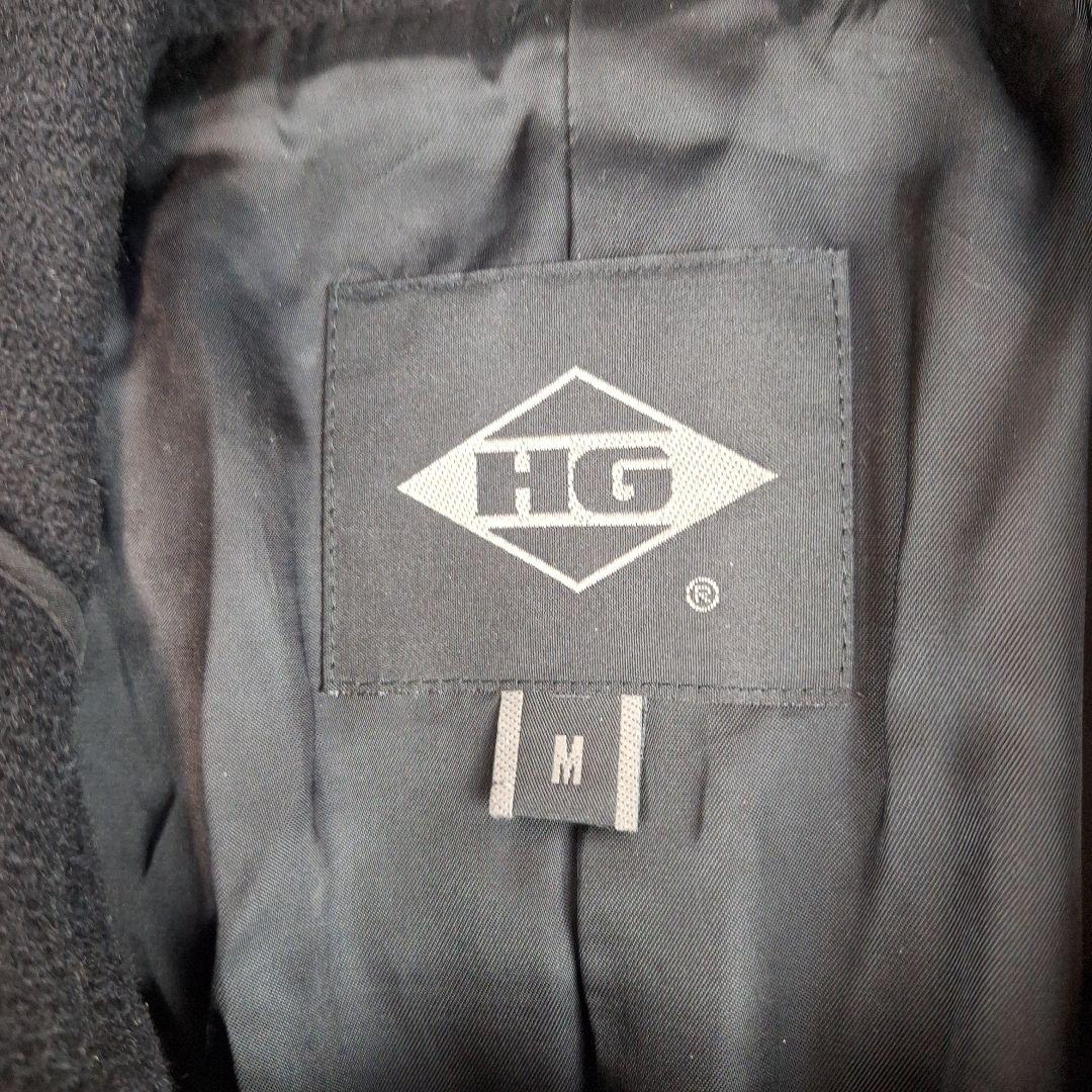 ヒステリックグラマー　デニムドッキング　ダッフルコート　ブラック　M