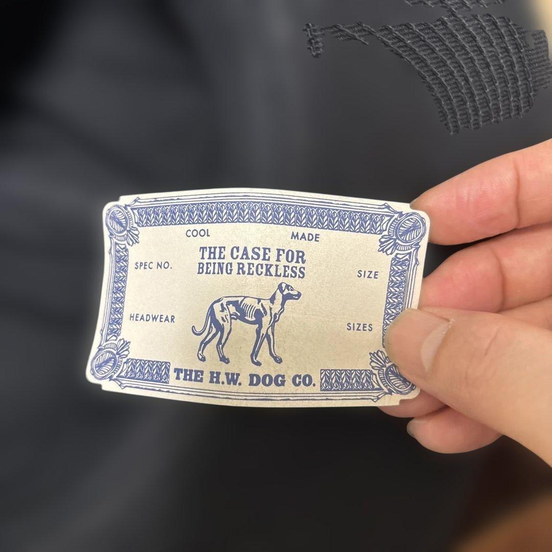 H.W.DOG & CO. トラッカーキャップ 38