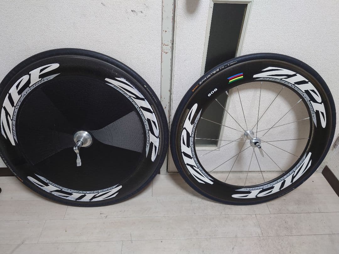 Zipp sub9&808 シマノ10sフリー チューブラー