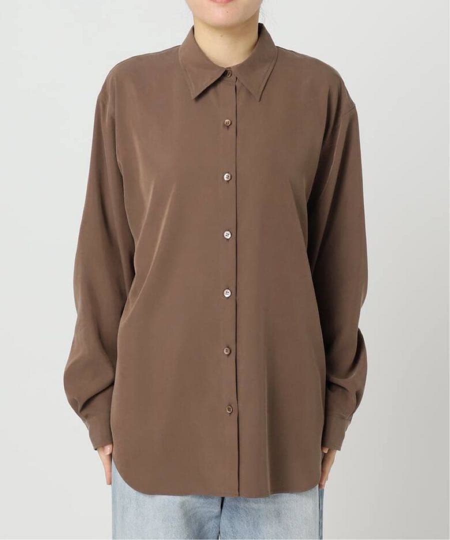 専用　Plage Sway Back Tuck シャツ ブラウン