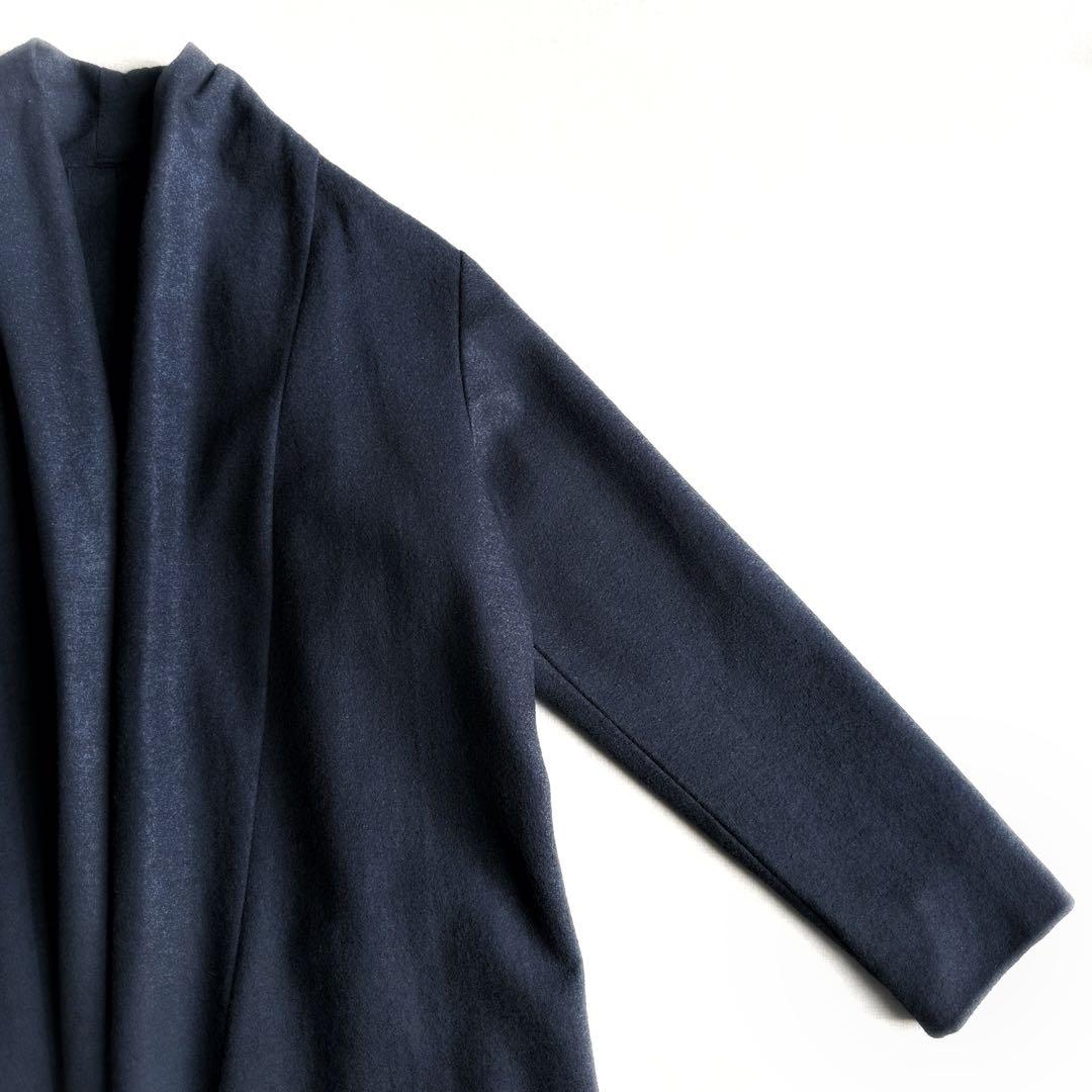 美品▲PallasPalace パラスパレス//ウールガウンコート グレー