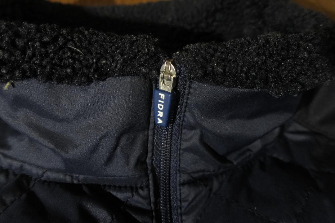 フィドラ ゴルフウェア レディース フロントジップ ハイブリッドジャケット