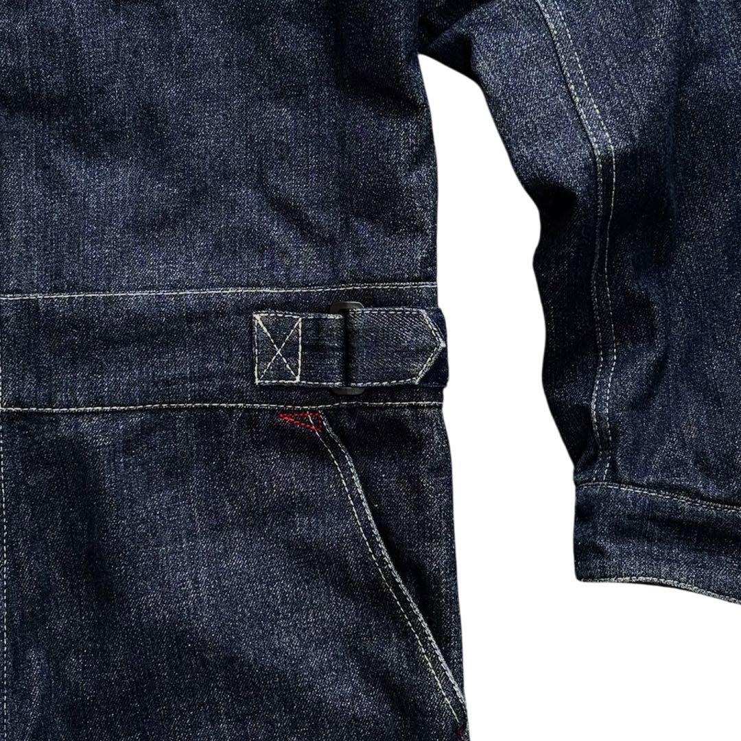 Snap-on 2WAYデニムジャンプスーツ/ツナギ/オールインワン