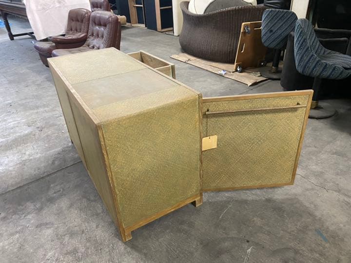 バリ家具　中古　アジアン家具　ヴィンテージ　収納棚　机　インテリア