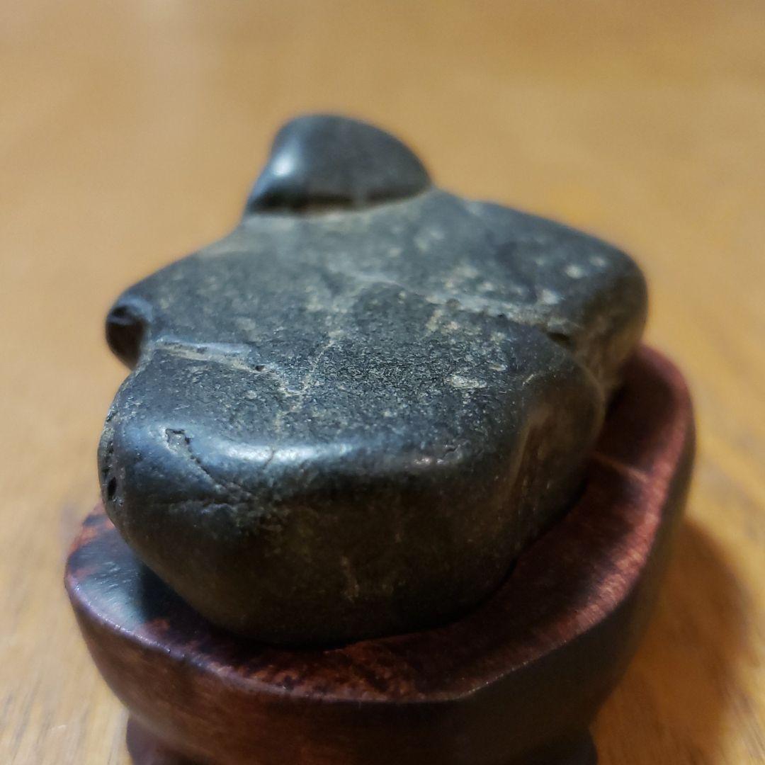 水石　土坡石　神居古澤石