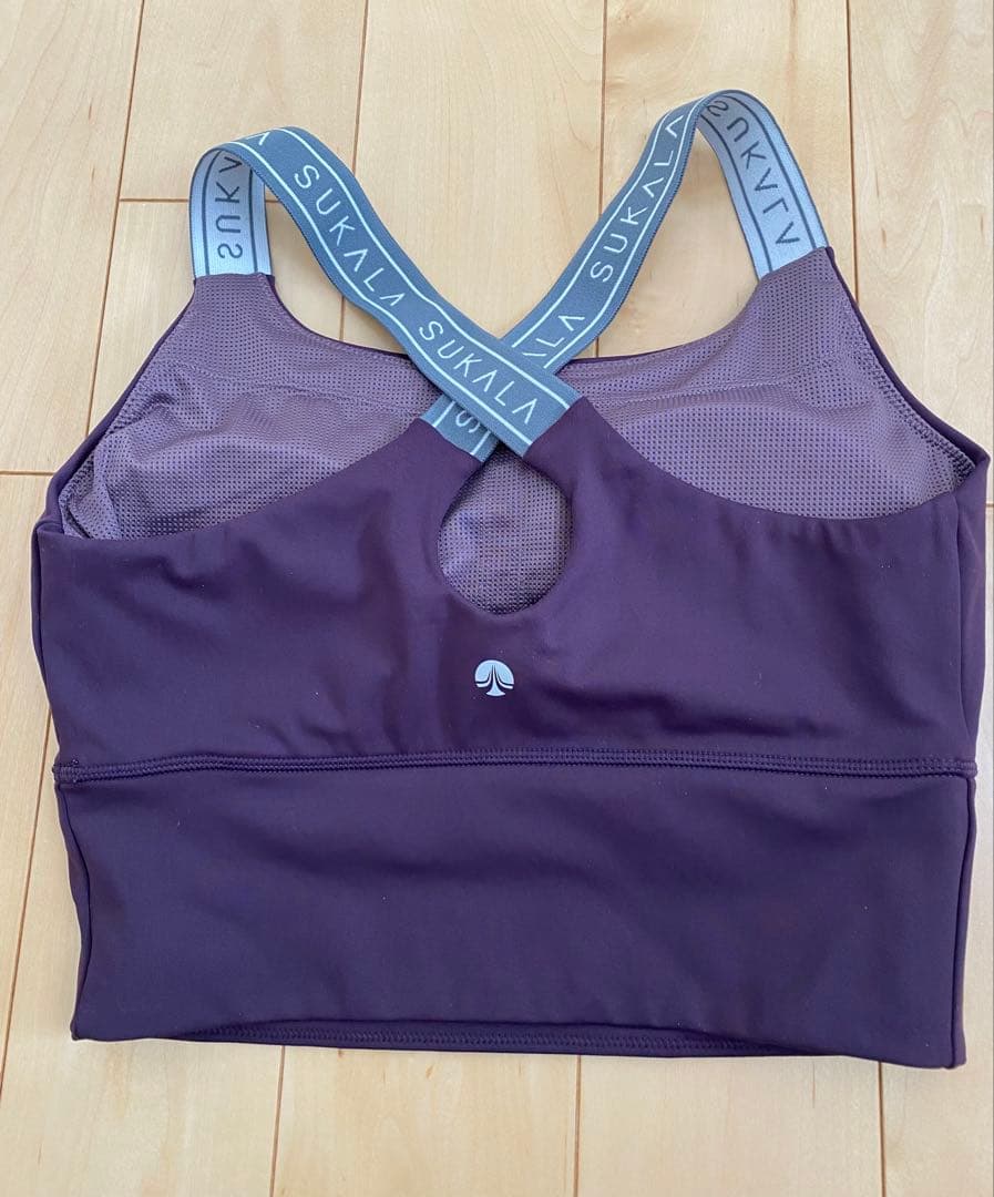 SUKALA バッククロスロゴブラトップ　M