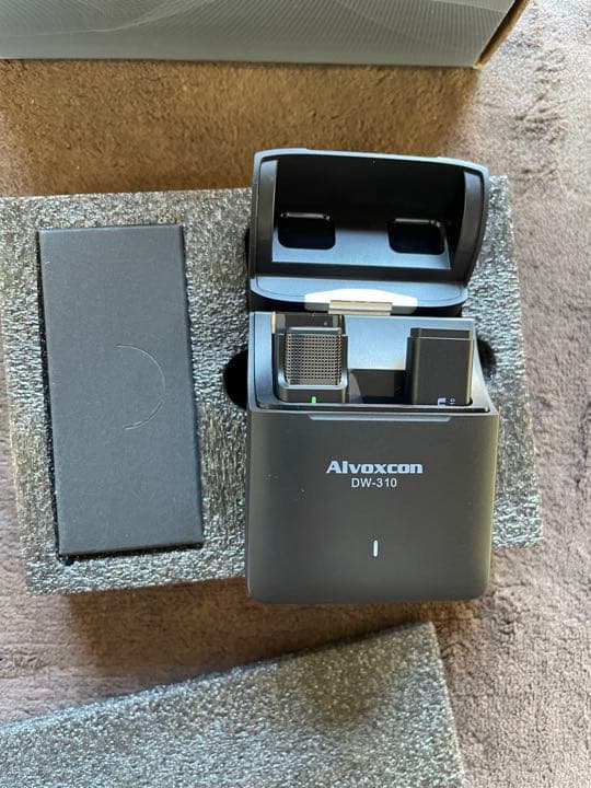 Alvoxcon ワイヤレスピンマイク2022新製品 新品未使用 プレゼント