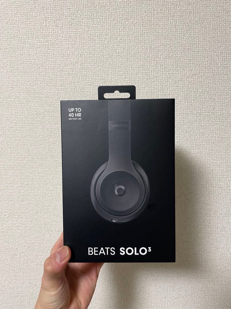 Beats Solo3 ワイヤレスヘッドホン ブラック