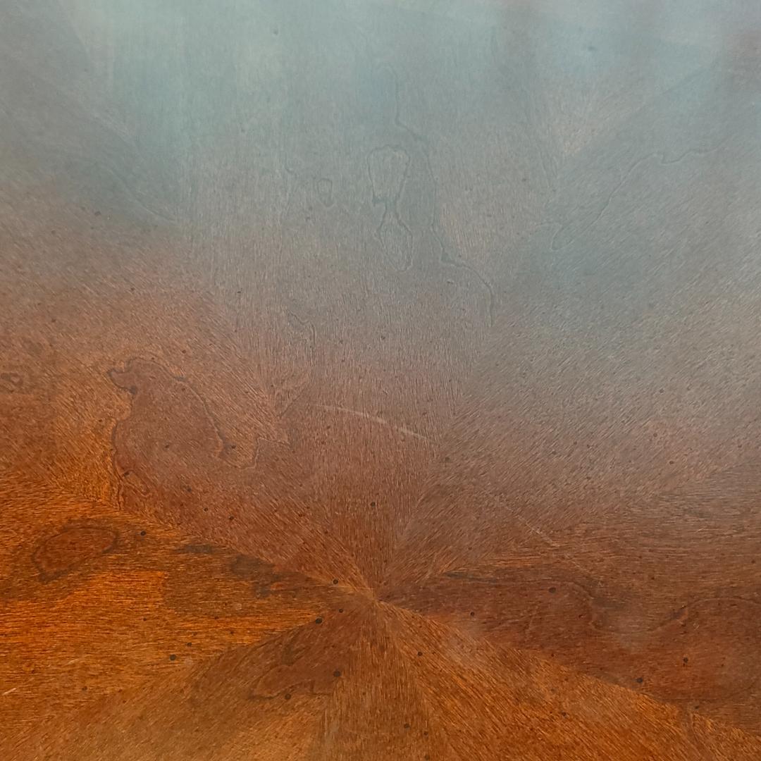 クイーン・アン様式　コーヒーテーブル　センターテーブル　猫脚