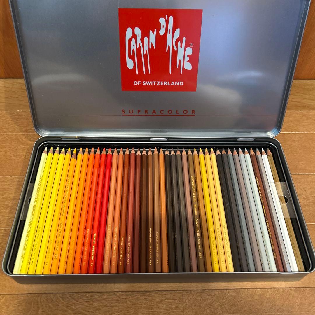 カランダッシュ スプラカラーソフト　水溶性色鉛筆120色セット