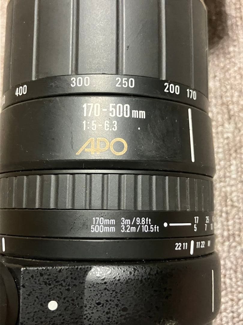 SIGMA APO 170-500ｍｍ F5-6.3