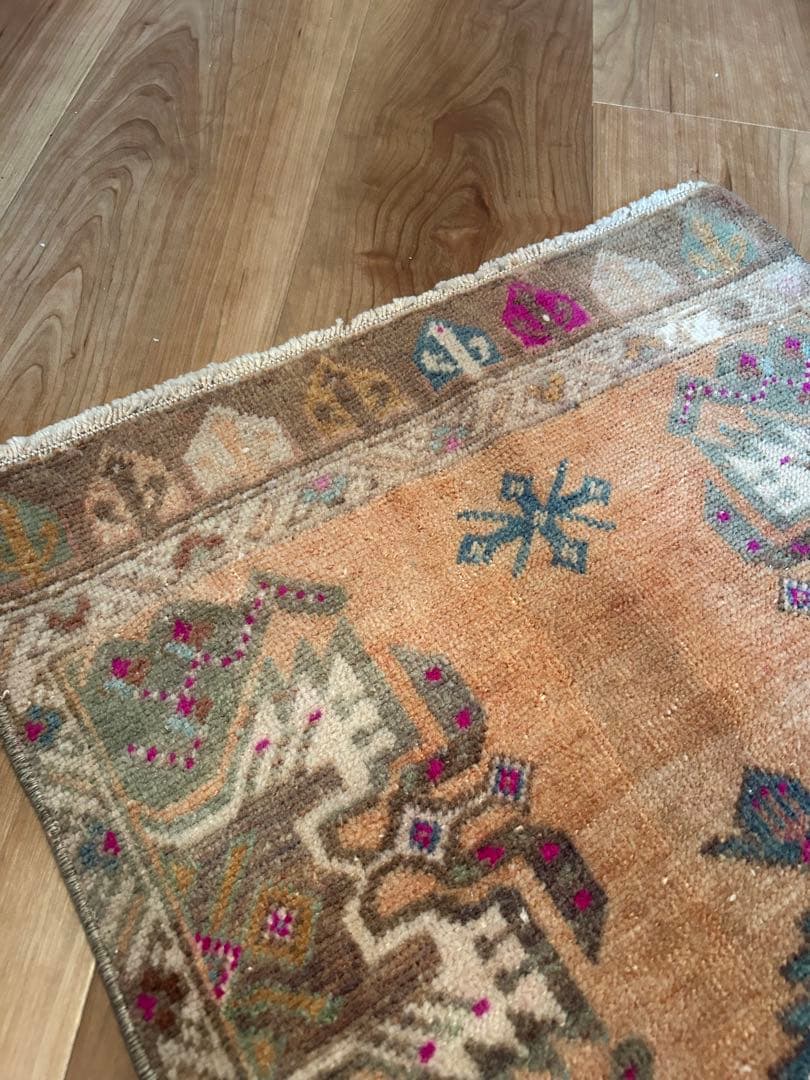 トルコ＊ヴィンテージラグ.105×52