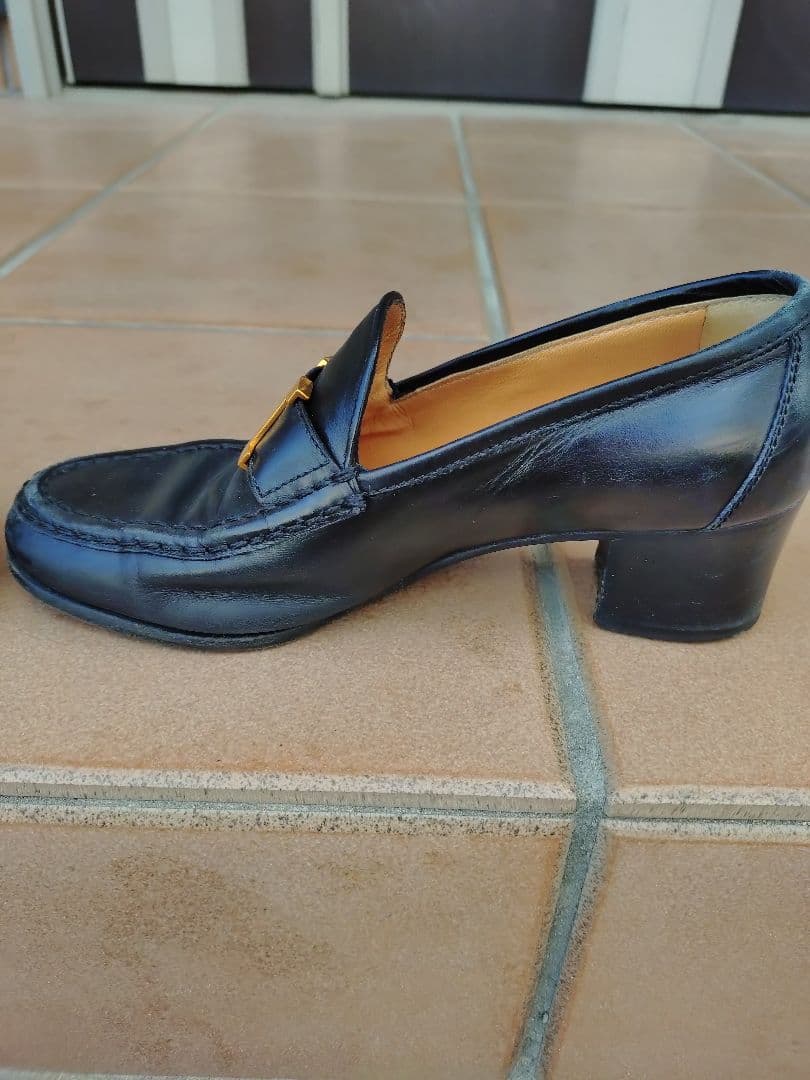 エルメス ブラック ローファー 35.5