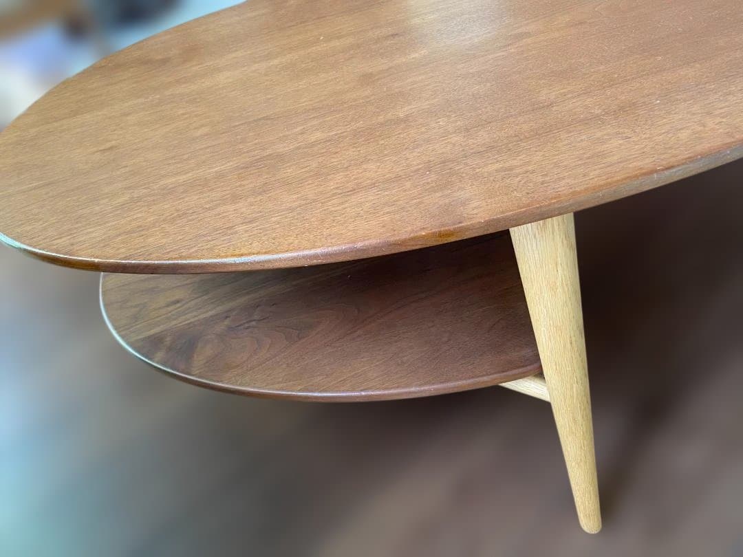 柏木工　CIVIL　しずく型　リビングテーブル　CL67LK　12c151