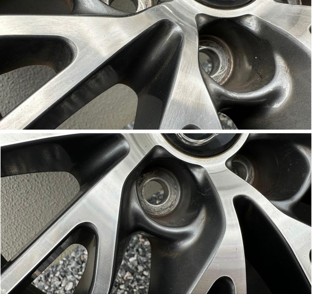 レクサス RC F 純正 BBS製19インチアルミホイール タイヤ 4本セット