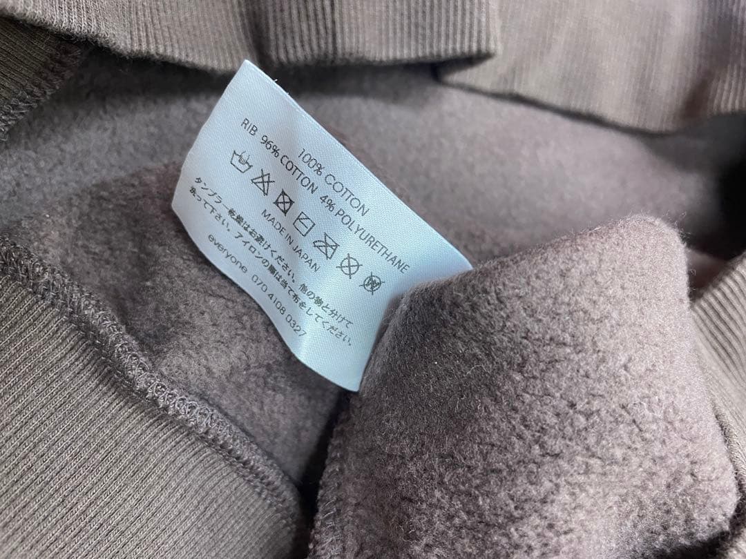 R*N様 everyone エブリワン クルーネック スウェットシャツ ブラウン