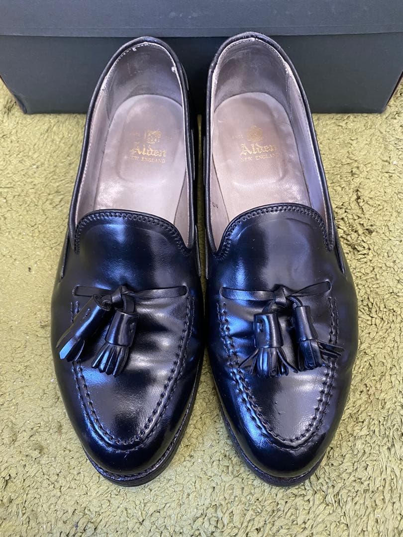 Alden / 664 / タッセルローファー / コードバン / 7.5 E