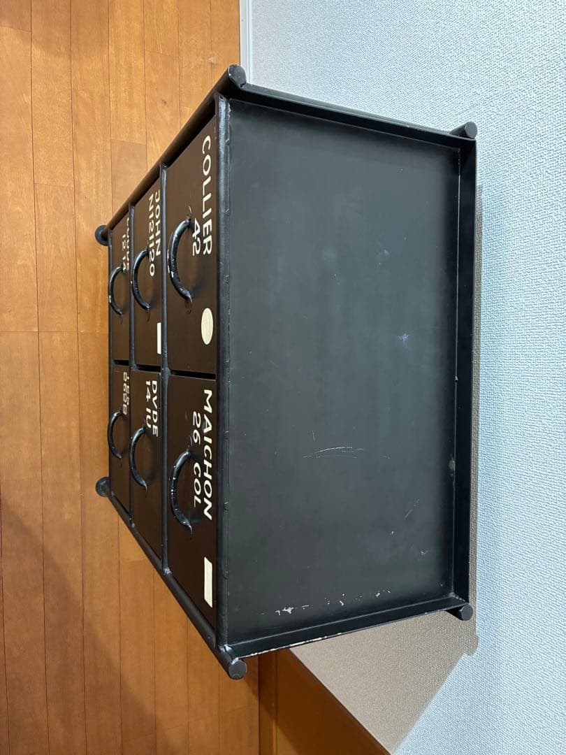 チェスト 6引き出し　スチールチェスト