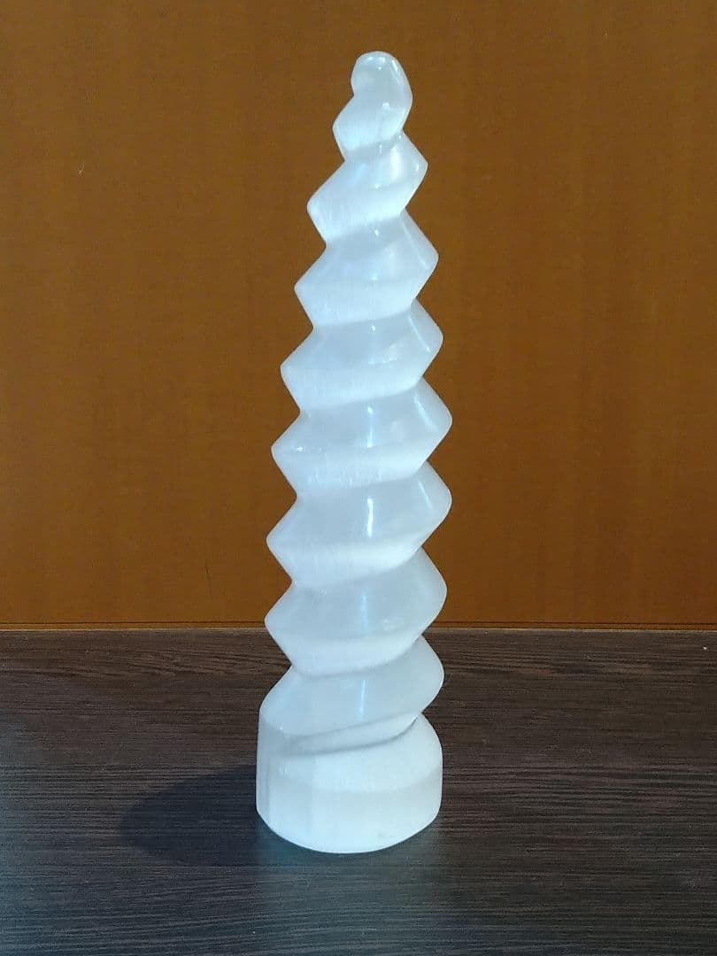 商品の説明必読！∞ 聖母マリアの石♪精神の強力浄化！セレナイト７点セット ∞