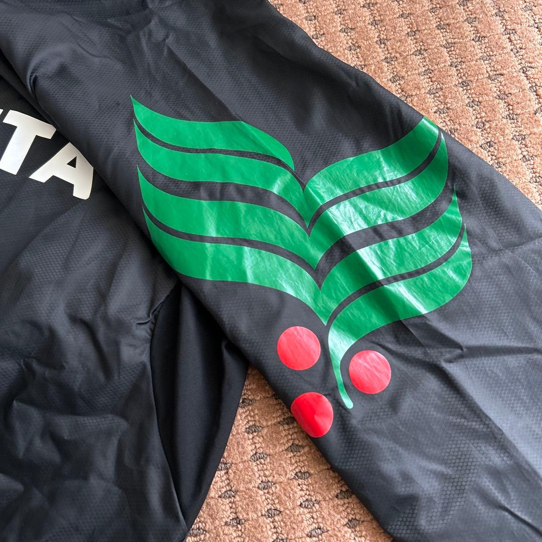 ★美品★ATHLETA 保温裏地付！防寒ジャージ ピステ 上下セット O LL